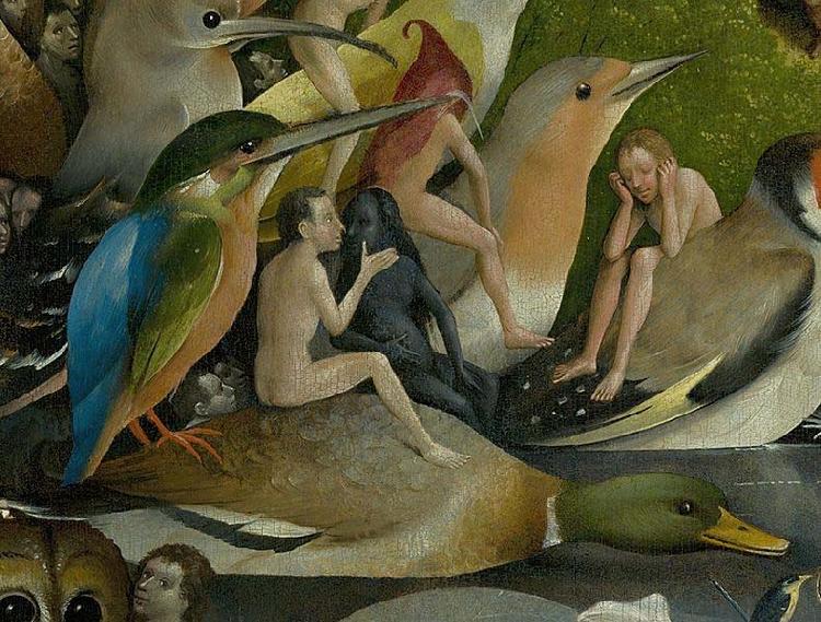 Hieronymus Bosch The Garden of Earthly Delights, central panel Germany oil painting art